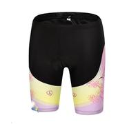 Calzoncillos Ciclismo Hombre Acolchados, Pantalones Pantalones cortos de ciclista verano de las mujeres pone en cortocircuito la bicicleta al aire libre MTB muchachas que montan en bicicleta corta(Sho
