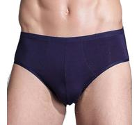 Calzoncillos clásicos para hombre, de algodón, elásticos, transpirables, para uso diario, antirozaduras, sin etiquetas que pican, ropa interior acogedora, antibacteriana de cintura media, azul, 5XL