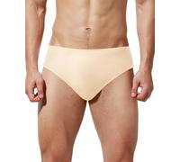 Calzoncillos de baile para hombre, ballets de asiento completo, ropa de baile masculina, pantalones cortos de cintura ancha, cinturón de ballet, ropa interior de baile, color carne, L