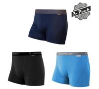 Calzoncillos de hombre Sensor Merino Active 3 Pack Talla: XXL / Color: negro/azul