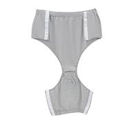 Calzoncillos de talle alto para hombre, ropa interior para incontinencia, tamaño grande, cómodo, suave, transpirable, con adhesivo abierto completo, en ambos lados, fáciles de poner y quitar en la