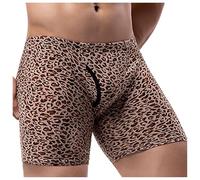 Calzoncillos Don Algodon Hombre, Pantalones Cortos Informales con DiseñO De Leopardo para Hombre Ideales para Playa Y Uso Diario CóModos Y Transpirables