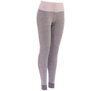 Calzoncillos funcionales de mujer Devold Kvitegga Woman Long Johns Talla: S / Color: violeta