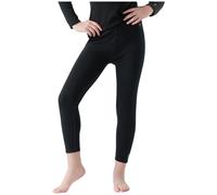 Calzoncillos funcionales para niños Smartwool Kids' Classic Thermal Merino Base Layer Bottom Talla infantil: M / Color: negro