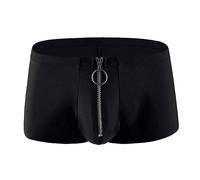 Calzoncillos Hombre Boxer Bambu, Calzoncillos Bóxer Hombre Sin Costuras, Boxers Para Hombres Ropa Interior Sueltos Cremallera Slip Boxer Masculino Calzoncillo Boxers For Men Calzoncillo Algodon