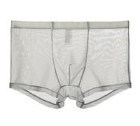 Calzoncillos Hombre Boxer,Boxers para Hombres de Malla Transparente Suaves Cómodo Calzoncillos de Tipo Bóxer Sin Costura Elástico Mens Underwear Absorben La Humedad Transpirables Fino Ropa Interior