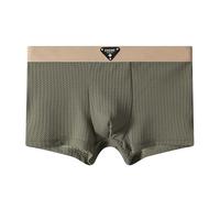 Calzoncillos Hombre Boxer Deportivos, Calzoncillos Bóxer Hombre Sin Costuras, Boxers Para Hombres Ropa Interior Transpirable Seda Boxer Masculino Slip Calzoncillo Boxers For Men Calzoncillo Algodon