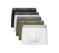 Calzoncillos Hombre GUESS Logo Clásico Boxers 5 Paquete Blk Wht Gris Lava Ol L