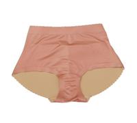 Calzoncillos Levantadores De Glúteos con Control Barriga For Mujer, Bragas Potenciadoras Cadera Y Culo Falso Acolchadas Esponja, Lencería Moldeadora Cuerpo Adelgazante(Light Coffe,Small)