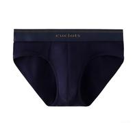 Calzoncillos modal para hombre, paquete de 3, diseño de bolsa transpirable, ropa interior elástica que absorbe el sudor, ajuste cómodo de tiro medio para uso diario y deportes (2XL, azul oscuro)