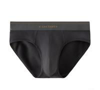 Calzoncillos modal para hombre, paquete de 3, diseño de bolsa transpirable, ropa interior elástica que absorbe el sudor, ajuste cómodo de tiro medio para uso diario y deportes (2XL gris oscuro)