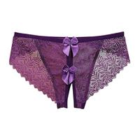 Calzoncillos Mujer 2026 Ropa Interior Mujer Encaje Hueco Entrepierna Abierta Pantalones Cortos, Deseo Puro E Intrigante Abdominal Calzoncillos Shapewear Abdominal Verano Calzoncillos sin Costuras