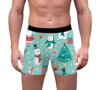 Calzoncillos Navidad Calzoncillos Personalizados Boxers Hombre Boxer Divertidos Hombre Boxer Rojo Calcetines De Navidad Algodon Calzoncillo Navideño Rojo Calcetines De Divertidos Feos Ropa Dibujos