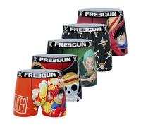 Calzoncillos Niño Boxer One Piece, Pack de 5, Negro 02 (14/16 años)