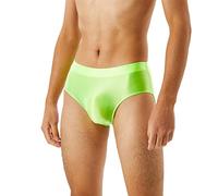 Calzoncillos para hombre Slip Hombres Ropa Interior Transpirable Cómodo Suave Bragas de Algodón Elástico Clásico Hombre Niño para Diario o Deporte 2025, verde, XL