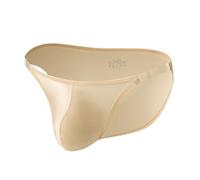 Calzoncillos para hombre, transparentes, mini slip elástico, de malla, con bolsa de bulge, bragas para mariquitas, bragas transpirables, de color sólido, seda de hielo, bragas para hombre, cintura