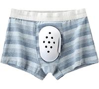 Calzoncillos Post Circuncisión Transpirables para Niños Ropa Interior Protectora Circuncisión Boxer de Recuperación para Niño Pantalón de Rehabilitación tras Cirugía(Blue,S-Small)