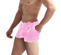 Calzoncillos Sexy Hombre, Ropa Sexy Eróticas Amarillo Talle Bajo Lenceria Sexy Gay Calzoncillos Graciosos Transparentes Suspensorio Testicular Halter V Sling Clásico Tanga Elefante Lenceria Slip