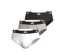 Calzoncillos slip pack 3 Hombre adidas negro S