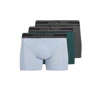 Calzoncillos tipo bóxer Aiden Solid Trunk de Jack & Jones para hombre (paquete de 3)