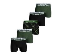 Calzoncillos tipo bóxer Björn Borg de algodón elástico para hombre (paquete de 5)