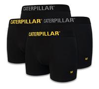 Calzoncillos tipo bóxer CAT Caterpillar de color negro, tallas M, L, XL, XXL, XXXL, 2XL, 3XL, calzoncillos bóxer para hombre, estilo retro, sin etiquetas, 4, 8, 12 unidades, Negro , M