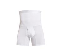 Calzoncillos tipo bóxer convexos en U de cintura alta para hombre, sin costuras, moldeadores de cuerpo, ropa interior transpirable y cómoda, 1 unidad de color blanco., XXX-Large