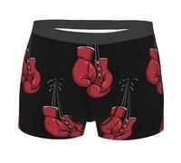 Calzoncillos Tipo Bóxer Guantes De Boxeo Ropa Interior Sostenible Calzoncillos Hombre Boxer Transpirable Bóxers para Uso Diario Deporte Viaje L