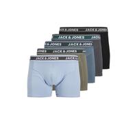 Calzoncillos tipo bóxer Jack & Jones Evan para hombre con forma de tronco liso (paquete de 5)