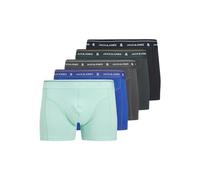 Calzoncillos tipo bóxer Jack & Jones Ron Solid Trunk para hombre (paquete de 5)