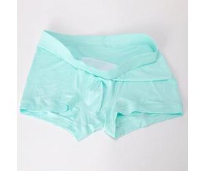 Calzoncillos tipo bóxer modal para hombre, paquete de 3, ropa interior transpirable de doble capa, tela elástica suave, para hombres que buscan comodidad y apoyo (azul claro XL)