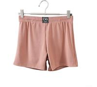 Calzoncillos tipo bóxer para hombre, paquete de 3 unidades, ropa interior de cintura media, tela elástica suave y cómoda para uso diario y descansar (M rosa)