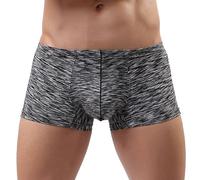 Calzoncillos tipo bóxer para hombre, transpirables, para uso diario, ocio, ropa interior para hombre, ropa interior suave y cómoda, para oficina, trabajo al aire libre, dormir, viajes, Negro , XXL