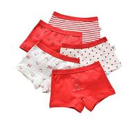 Calzoncillos Tipo Bóxer Para Niños, Calzoncillos Tipo Bóxer Para Niños, Calzoncillos De Algodón De 5 Piezas, Talla 3-16, Calzoncillos Para Niños, Triángulo (Figura 14,10-12 años)