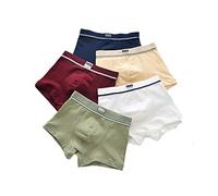 Calzoncillos Tipo Bóxer Para Niños, Calzoncillos Tipo Bóxer Para Niños, Calzoncillos De Algodón De 5 Piezas, Talla 3-16, Calzoncillos Para Niños, Triángulo (Figura 1,2-3 años)