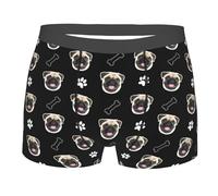 Calzoncillos Tipo bóxer Personalizados con Foto de Mascota para Hombres, Novio, Marido, papá, Huesos de Perro, Ropa Interior Personalizada con Cara de Perro y Gato, bóxer Divertido y Feo para él