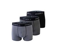 Calzoncillos tipo bóxer Plain de O ́Neill para hombre, 3 unidades, Hombre, 900003, gris y negro (6569)., medium