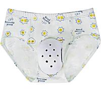 Calzoncillos Transpirables Post Circuncisión para Niños, Ropa Interior Protectora Circuncisión, Pantalón Recuperación Quirúrgica, Calzoncillos Convalecencia para Uso Diario(Gray 3,150)