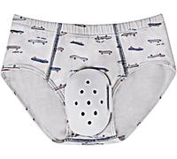 Calzoncillos Transpirables Post Circuncisión para Niños, Ropa Interior Protectora Circuncisión, Pantalón Recuperación Quirúrgica, Calzoncillos Convalecencia para Uso Diario(Gray 1,130)