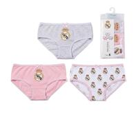 Calzoncillos y Braguitas Niños Real Madrid + Neceser Redondo - Pack Calzoncillos o Braguitas Niños Suaves Transpirables, Ropa Interior Infantil Real Madrid