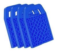 Calzos de Nivelación para RV,4 Alfombrillas portátiles Antideslizantes - Adaptador para Gato de Coche - para Exteriores, Camping, Autocaravana, remolques, Viajes, SUV