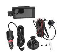 CAM 4 Inch HD 1080P Front and Rear Channel Driving Video Recorder with 170 Degree Front 120 Degree Rear Wide Angle Lens Intelligent Motion Detection Recording Visual Lens for Car