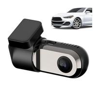 CAM des Tish - Grabadora de Conducción Automotriz, Cámara Gran Angular de 140 ° | de Tablero impermeable, Visión, Grabación en bucle, Modo de estacionamiento, Cavé