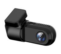 CAM des Tish - Grabadora de Conducción de la Cámara Automotriz, Lente Gran Angular de 140 ° | de Tablero impermeable con Vision, Grabación en bucle, Monitor de estadísticas