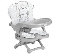 CAM Il Mondo del Bambino - art.S333/C247 - Elevador silla Smarty Pop - Made in Italy - ideal de 6 a 36 meses - TEDDY GRIS