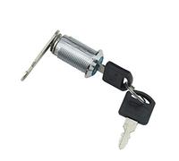 Cam Lock Cerradura de seguridad para cajones con 2 llaves para buzón, cajón, armario (30 mm, 1 unidad)