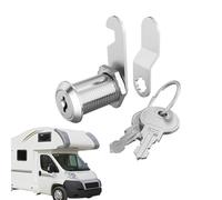 Cam-Locks Armarios - Reemplazo de cerradura de, seguridad de puerta de gabinete, cerraduras de aleación de zinc, cerradura de llave, cerradura de para remolque de, buzón