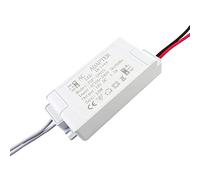 CAM2 Transformador LED de 12 V 18 W, fuente de alimentación de 1,25 A 230 V a 12 V CC, transformador LED, adaptador de alimentación conmutada para lámparas LED G4, MR11, GU5.3, MR16