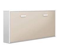 Cama Abatible - Venprodin - 90X190Cm - Color Blanco-Capuchino