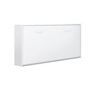 Cama abatible - 90x190cm - color efecto roble